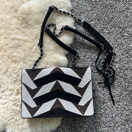 Zara suede leather - suede, chain