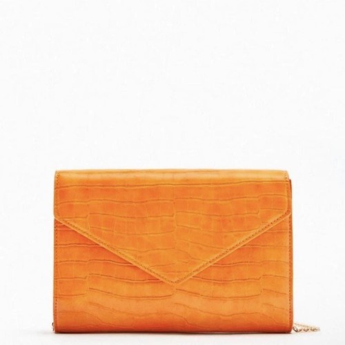 Euc zara orange crocodile - zara,